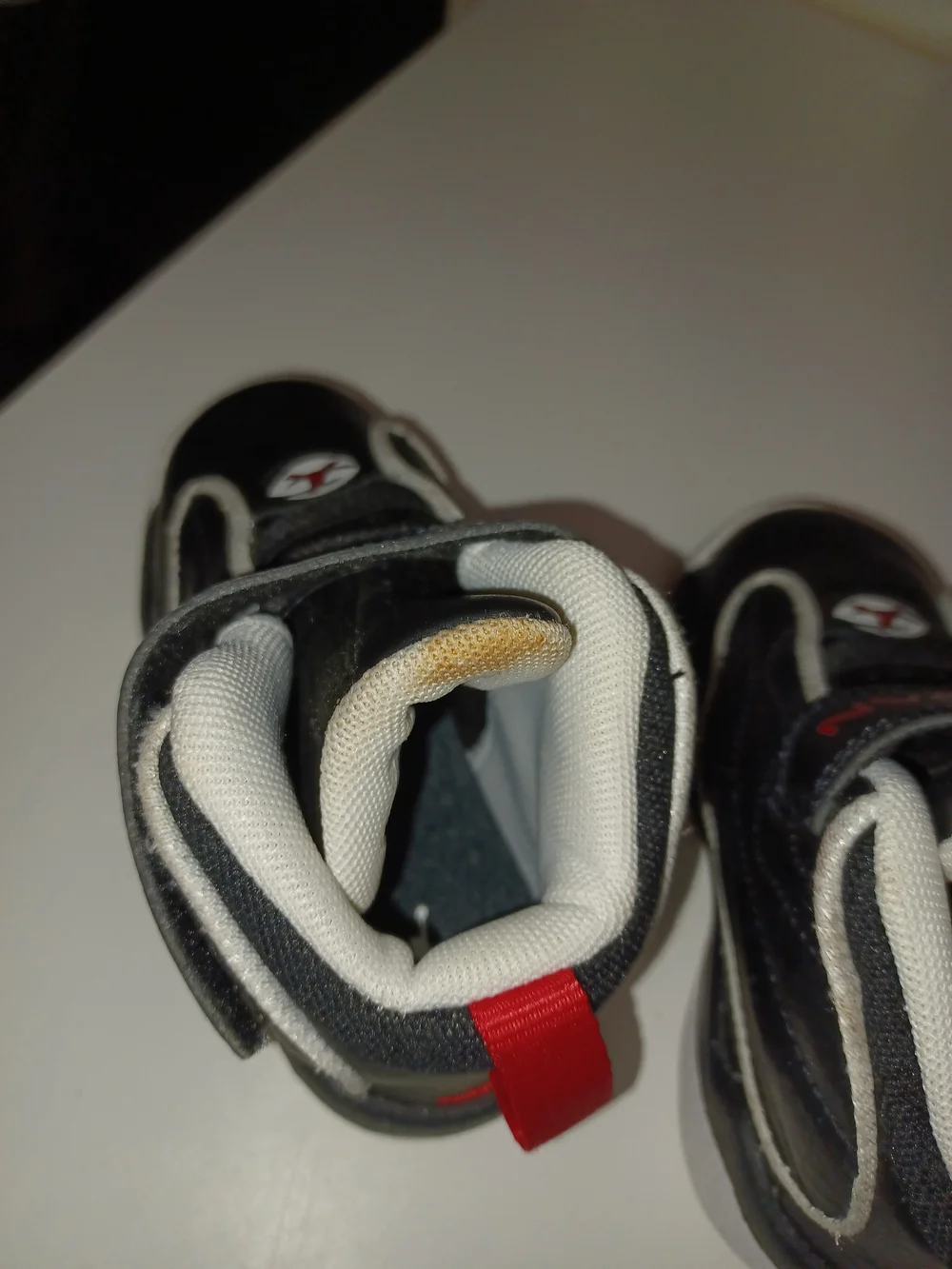 Jordan Kids' Black and Gray High-Top Sneakers